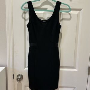 Soprano little black dress with shear cutouts